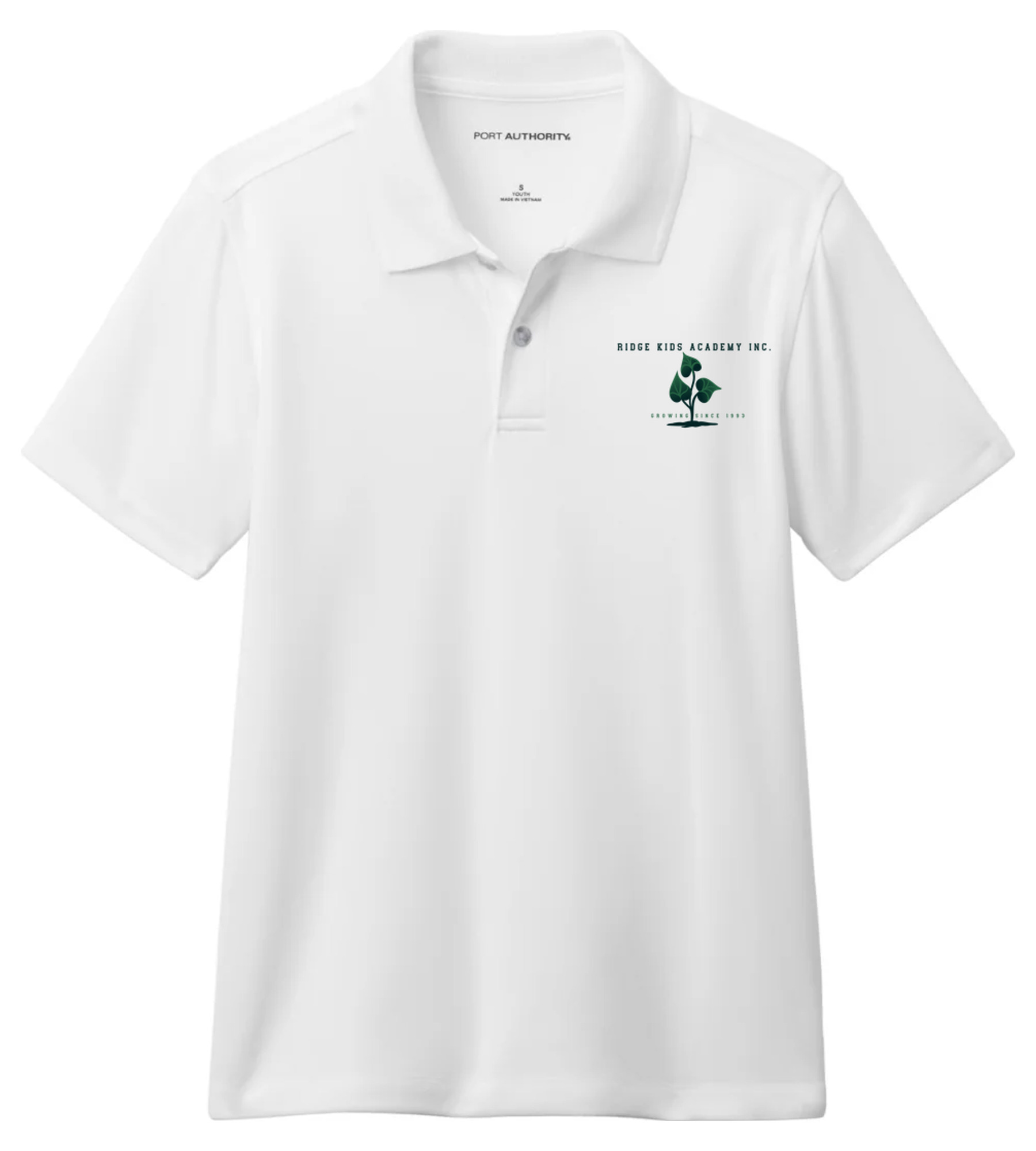 Port Authority Youth Dry Zone UV Micro-Mesh Polo