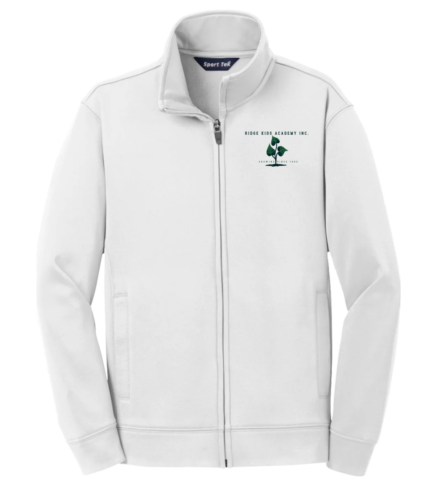 Youth Sport-Tek Sport-Wick Fleece Full-Zip Jacket